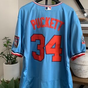 Kirby Puckett Minnesota Twins Nike Jersey